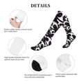 thumbnail image 5 of Sikiie Panda 1 Pairs Compression Socks for Men and Women 15-20 mmHg Running Support Socks, 5 of 7