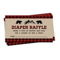 thumbnail image 2 of Inkdotpot 30Gender Neutral Baby ShowerRustic Diaper Raffle Ticket Lottery Insert Cards Supplies Games For Baby Shower Party Bring A Pack Of Diapers To Win Favors Gifts And Prizes, 2 of 5
