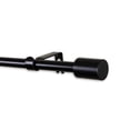 thumbnail image 2 of Nora 5/8 inch Curtain Rod-Color:Black,Size:28-48", 2 of 3