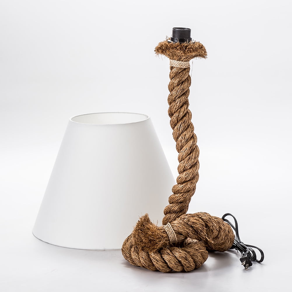 nautical rope table lamp