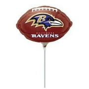 Anagram 59359 9 in. Baltimore Football Foil Balloon