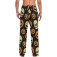 thumbnail image 2 of GZHJMY Halloween Pajama Pants For Men, Men's Separate Bottoms, Small, Lounge Pants with Pockets, Christmas New Year Birthday Gifts, Small, Christmas New Year Birthday Gifts, Small, 2 of 6