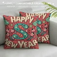 thumbnail image 3 of JEUXUS  Happy New Year Pillow Covers  New Year Pillow Cases 2024 Happy New Years Throw Pillow Covers Outdoor Couch Sofa Cushion Covers for New Year, 3 of 5