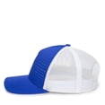 thumbnail image 5 of Outdoor Cap OC502M soft snap closure, mesh back panels-Royal/White/White, 5 of 8