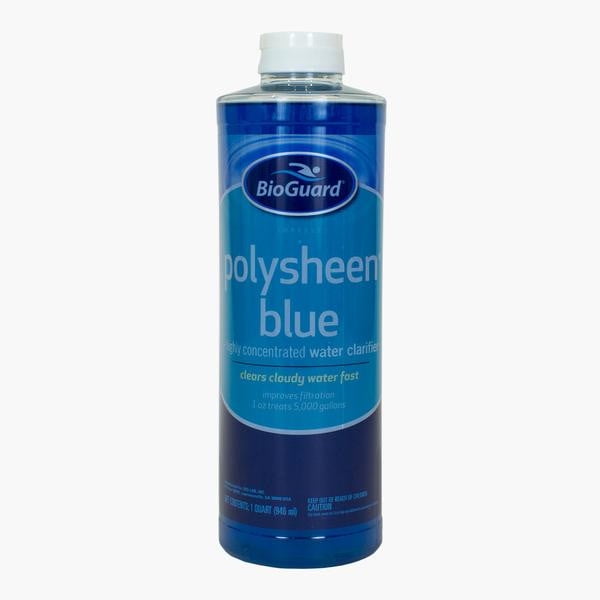BioGuard Polysheen Blue Swimming Pool Water Clarifier