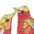 thumbnail image 3 of BOKYAN 2-Piece Colorful Metal Bird Ornament Tabletop Decoration for Home Visual Decompression Figurine Knick-Knacks, 8.9 inches / 22.5 cm, 3 of 5