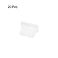 thumbnail image 3 of Silicone Mini USB Anti-Dust Stopper Cap Cover Transparent 20PCS, 3 of 3