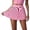 A-Pink915, variant on XIAOCHA Women's High Waist Pleated Mini Skirt Athletic Flared Tennis Everyday Short Skirt