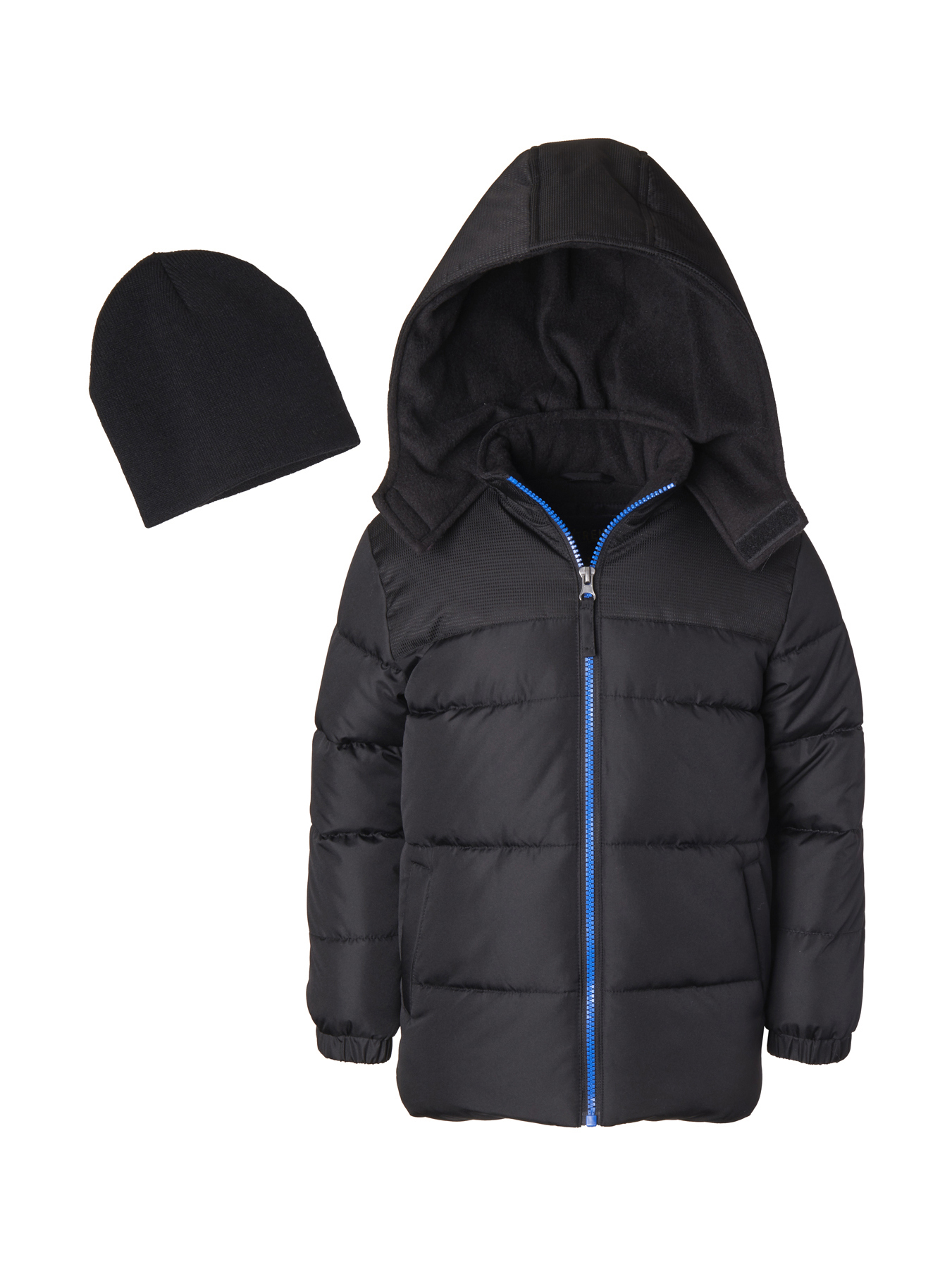 Puffer Jacket with Buffalo Check Hood - Free Gift with Purchase (Little Boys & Big Boys) - image 2 of 2