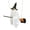 C, variant on Eczipvz Halloween Decorations Outdoor, 5FT Hanging Ghosts on Brooms with Built-in Warm Lights, Hanging Flying Ghost Decor with Witch Broom for Lawn Patio Porch Backyard Front Yard