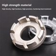 thumbnail image 3 of Bike Spoke Wrench - Universal Spoke Wrench Bike Wheels 6 in 1 Spoke Wrench for Bicycle 8 Way Spoke Key Rim Wrench Bicycle Bike Spoke Wrench Gauge Repair Tool, 3 of 5