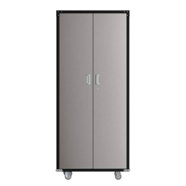 Winado 74 Tall Steel Rolling Garage Storage Cabinet Office Kitchen Utility Com Winado 74 Tall Steel Rolling Garage, Metal Utility Cabinet