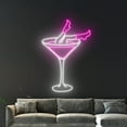 thumbnail image 5 of Handmadetneonsign Cowgirl Boots Martini Cocktail Neon Sign, Cowgirl Boots Neon Light, Custom Neon, 5 of 5