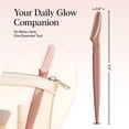 thumbnail image 6 of Kitsch Shaping Dermaplaning Tool for Eyebrow & Face, Pink (1 Pack), 6 of 9