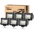 thumbnail image 1 of Paquete de 6 cápsulas de luz LED NAOEVO de 4 pulgadas, 360 W, 36 000 lúmenes, Spot Flood, 1 of 8