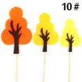 thumbnail image 2 of Coxeer Cake Topper Set Felt Plant Cute Cake Pick Cupcake Decoration Stick for Birthday, 2 of 10