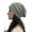 Grey, variant on Women's Winter Loose Knit Breathable Slouchy Hat with Lace Pattern Warm Casual Cap Coffee