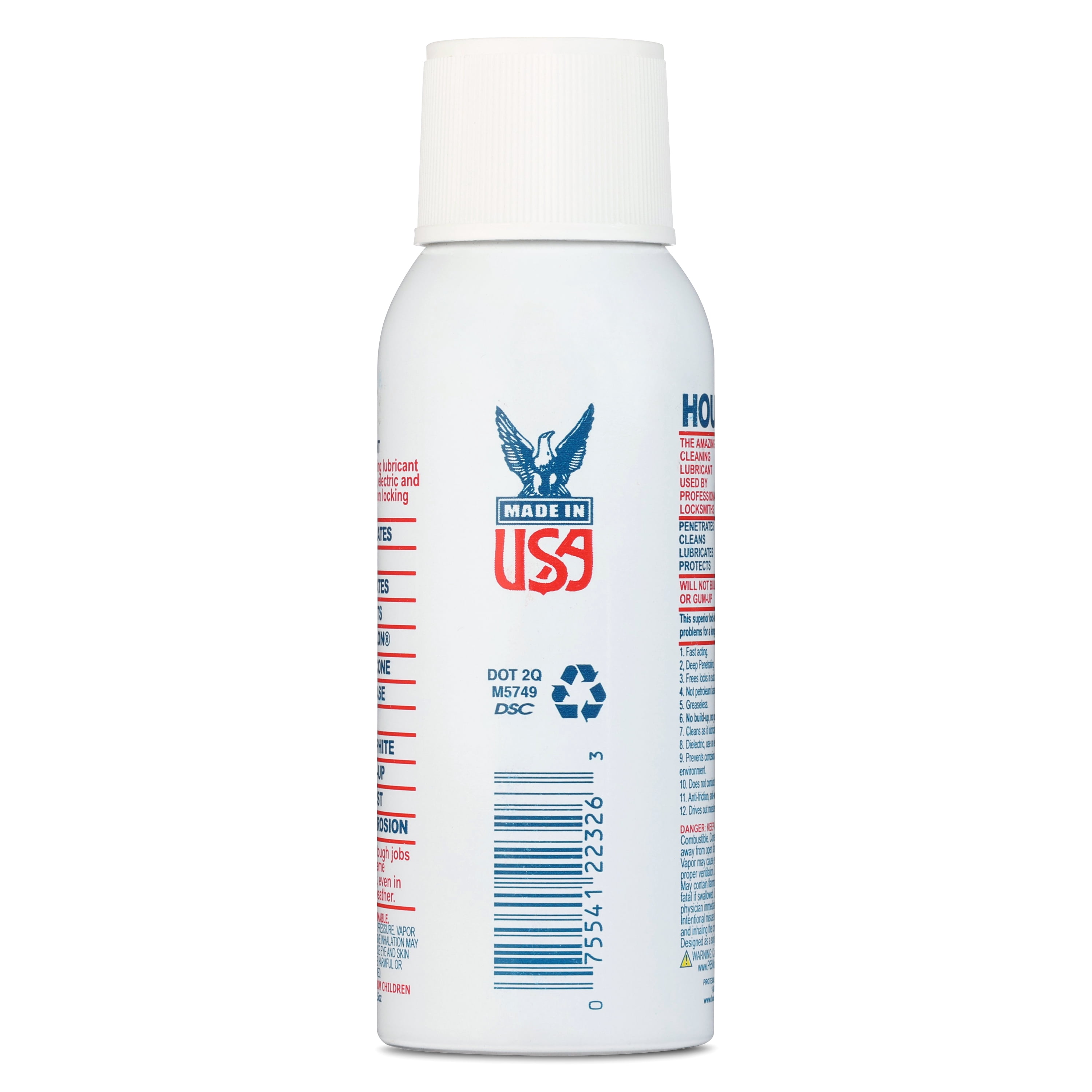 lock lubricant walmart Protexall, Houdin Lock Lubricant Spray, 2.5 oz main image 1