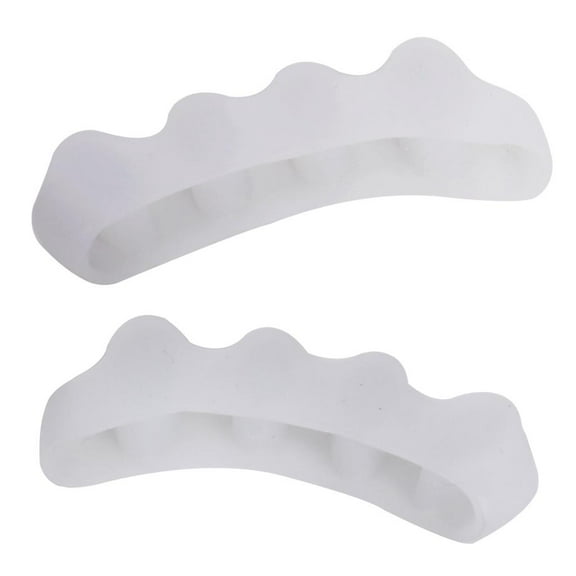 2 Pieces Bunion Corrector Toe Separators, Gel Hammer Toe Spacers Streightener for Men Women, Helping Toe Relaxing