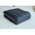 thumbnail image 3 of Zummy Gray Cotton Bed Blanket, King Size - Super Soft, Hypoallergenic, 3 of 4