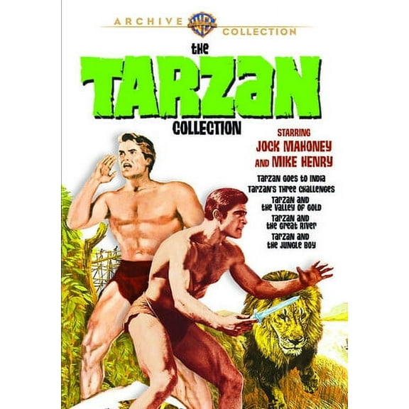 The Tarzan Collection: Starring Jock Mahoney and Mike Henry (DVD), Warner Archives, Action & Adventure