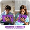 thumbnail image 7 of for Xiaomi Pad 7 Pro/ Xiaomi Pad 8 Pro 11.2 inch Case, 360 Rotatable Handle Stand, Shoulder Strap, Drop-Proof Design, Purple, 7 of 7