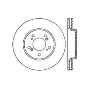 StopTech 05-10 Honda Odyssey SportStop Slotted & Drilled Left Front Rotor