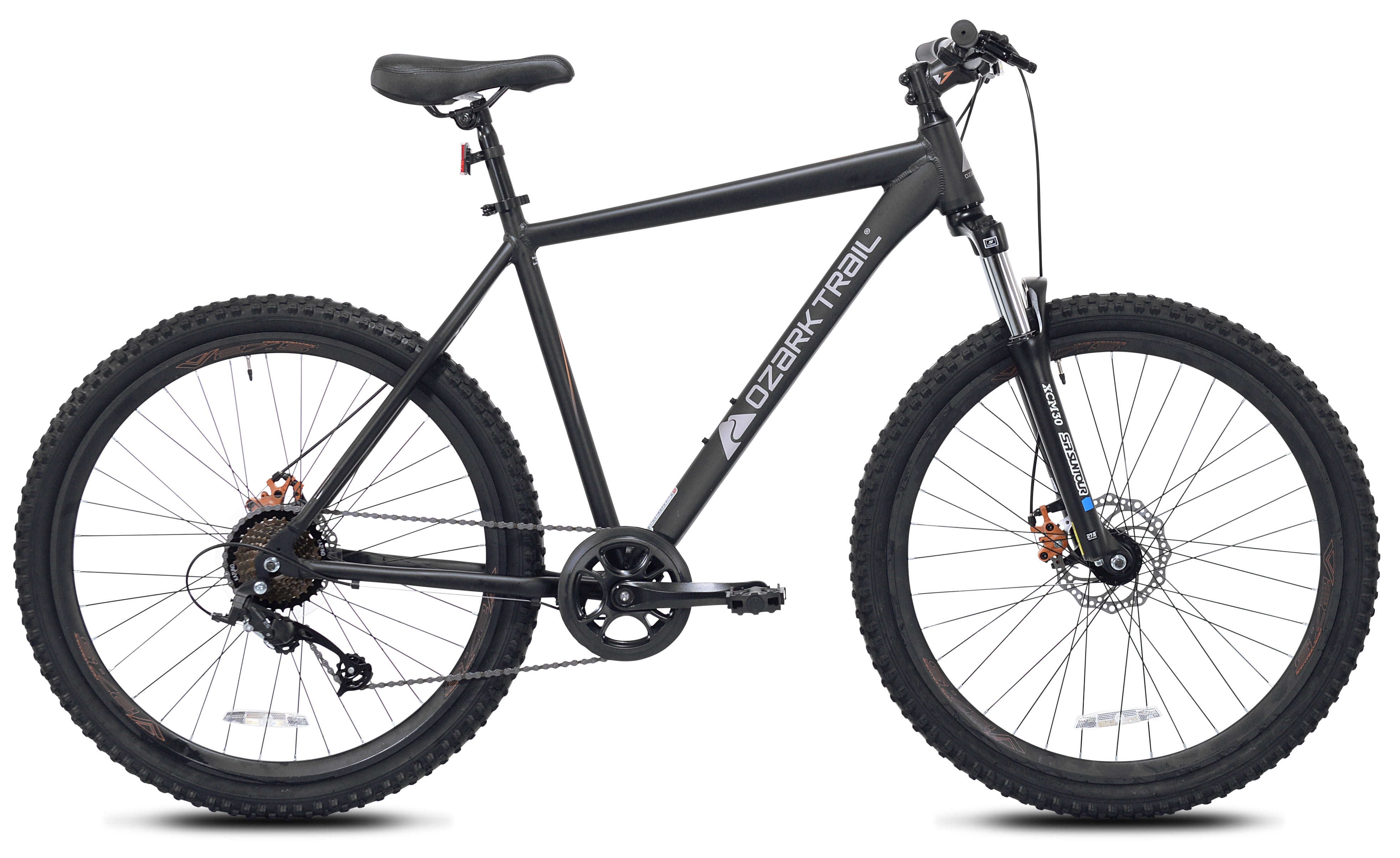 Ozark Trail 27.5" Vibe Mountain Bike, Large Frame, Black