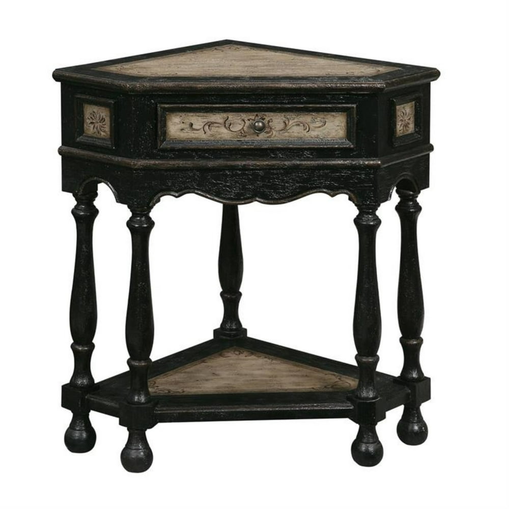 One Drawer Corner Table