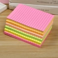 thumbnail image 2 of Lined Sticky Notes 4X6 in Bright Ruled Post Stickies Colorful Super Sticking Power Memo Pads Its Strong Adhesive, 6 Pads/Pack, 100 Sheets/pad, 2 of 6