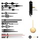 thumbnail image 5 of Mecanismo de movimiento de péndulo para reloj de pared Qtmnekly DIY con 6 pares de manecillas, eje de reparación de cuarzo para manualidades, reemplazo de reloj sin marco, 5 of 6