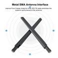 thumbnail image 4 of 5.9 Inch 2.4 Ghz~5.8 Ghz RP-SMA  Card Cable, Wireless  Card Cable, For M.2 Wireless LAN WiFi Router Adapter NGFF Wireless  Card, 4 of 8