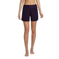thumbnail image 3 of Lands' End Women's Curvy Fit 5" Quick Dry Board Shorts Swim Shorts with Panty, 3 of 3