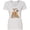 AA-White, variant on Inktastic Happy Halloween Kittens in a Pumpkin Women's V-Neck T-Shirt