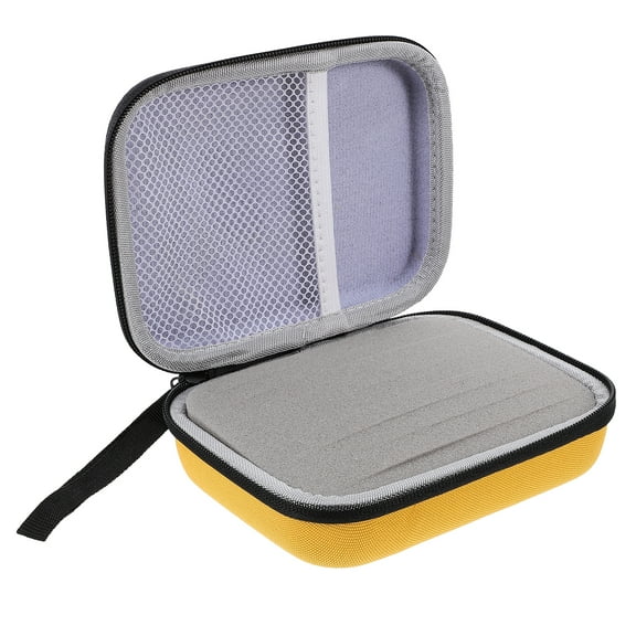 Guitar Pick Case Guitar Picks Storage Bag Portable Guitar Pick Holder Guitar Pick Organizer Yellow