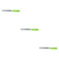 thumbnail image 4 of ZheElen Spatula Tool Sandwich Handheld Butter Spreader Cream Scraper Restsurant Green Handle 3Set, 4 of 6
