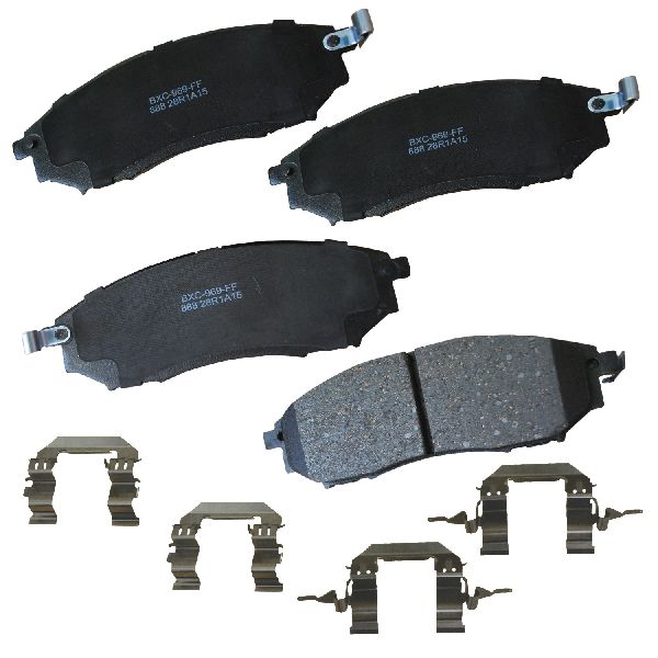 GOPARTS Replacement for 20092018 Nissan 370Z Front Disc Brake Pad Set