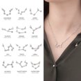thumbnail image 2 of Anavia Zodiac Necklace Birthday Gifts for Girlfriend - Stainless Steel Zodiac Constellation Crystal Necklace - Zodiac Dainty Jewelry for Women [Silver, Scorpio], 2 of 7