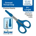 thumbnail image 2 of Janlynn Thread Snip Scissor with Royal Blue Tip Cover, 2 of 4