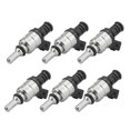 thumbnail image 1 of 6Pcs Fuel Injector Nozzle 1427240 for BMW E46 E39 X3 Z3 Z4 3 5 Siemens Deka Flow Matched Engine 25L 13537546244 1439800, 1 of 5