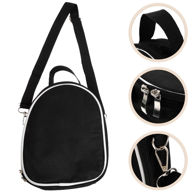 WRITWAA 1Pack Kalimba Instrument Bag Oxford Cloth Waterproof Small Shoulder Bag For Musicians Travel Daily Use