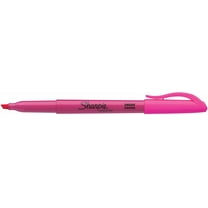 RTHG-27009 Pocket Style Highlighters, Chisel Tip, Fluorescent Pink, Box of 12