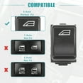 thumbnail image 5 of Passenger Side Power Window Switch Fit for Volvo FH 12 16 FL FM 10 NH NL 1985-2006 Black, 5 of 6