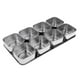 thumbnail image 2 of Juego de recipientes para condimentos de acero inoxidable Sal Pimienta Azúcar Especias Tarro de almacenamiento 8 cuadrícula Zulema Tarros de condimento a granel, 2 of 8