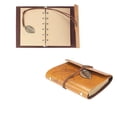 thumbnail image 2 of Shisuyan Journal Light Brown Paper Small 1Pcs 5.7x4.1x0.8in, 2 of 3