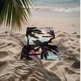 thumbnail image 2 of Printed Microfiber Sueded Beach Towel in Mesh bag, 2 of 2