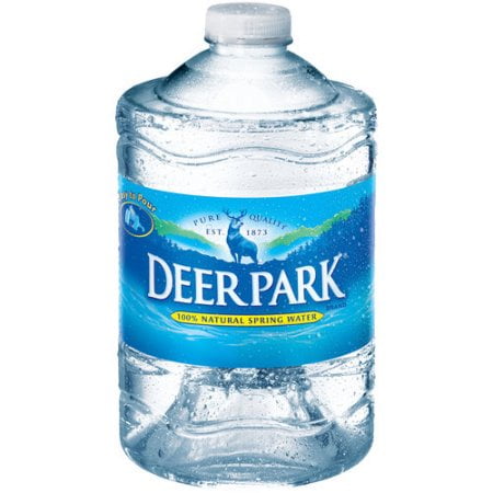 water deer park count oz fl natural spring bottle