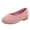 Pink, variant on Girls Flat Dress Shoes 2026 Casual Comfortable Ballet Slip on Shoes Business Soft Wedding Party Walking Footwear Black Size 13 Little Kid