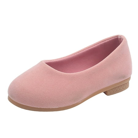 

Summer And Autumn Fashion Girls Casual Shoes Solid Color Simple Style Flat Lightweight Suede Boots Girls