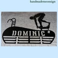 thumbnail image 5 of Handmadetneonsign Swimming Medal Hanger, Swimmer Metal Holder, Sport Swimming House Metal Wall Decor 038566, 5 of 5